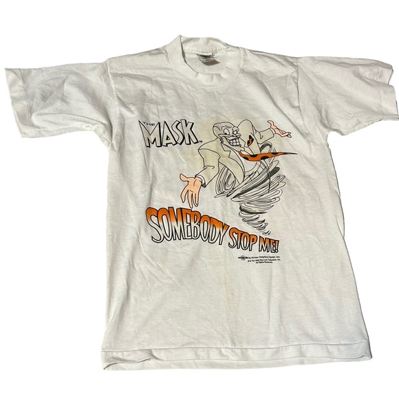90s THE MASK SOMEBODY STOP ME! Tシャツ Vintage The Mask 